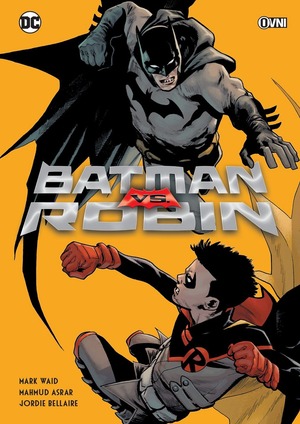batman vs robin cover