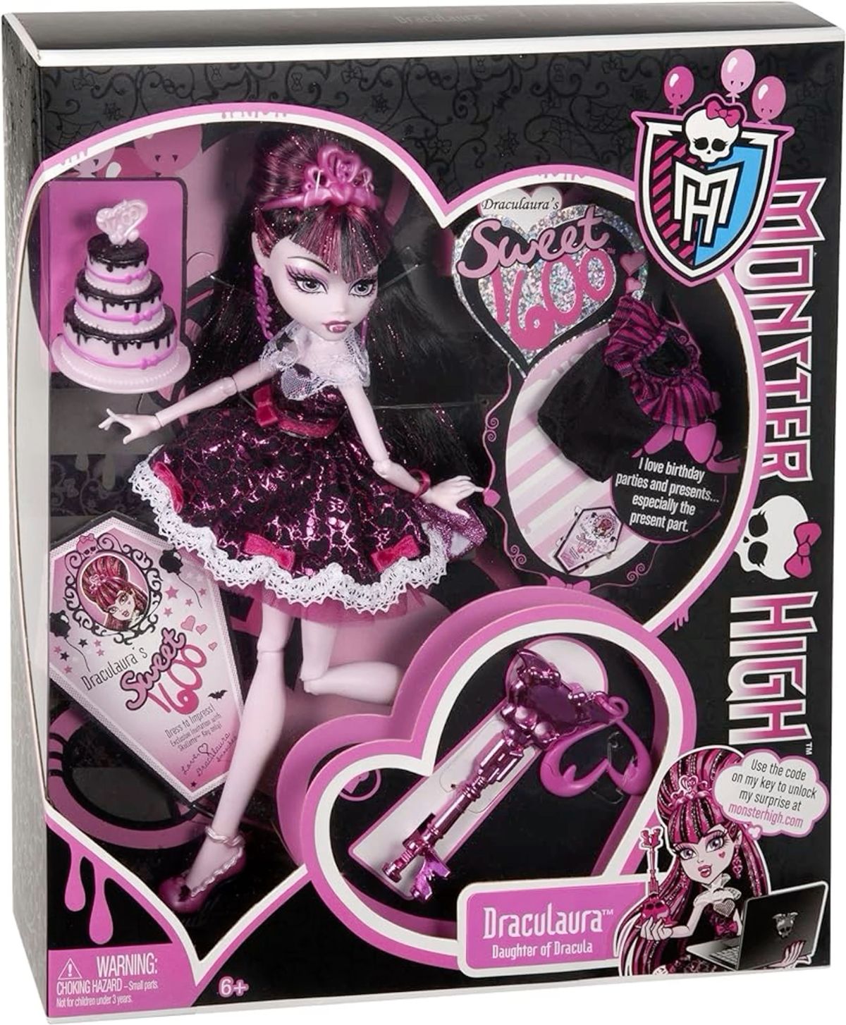 sweet 1600 draculaura doll